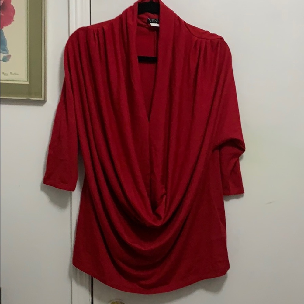 Venus Front Draped Top
